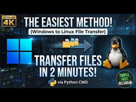 Windows to Linux File Transfer via Python CMD | Step-by-Step Guide | Exploitra Project