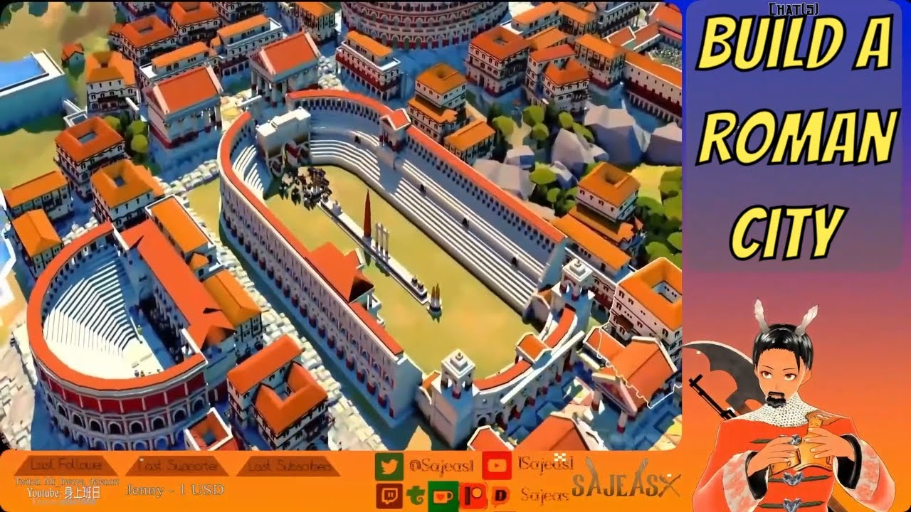 Vtuber live reaction to Nova Roma | PC Gaming Show 2023