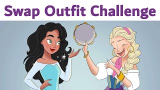 Disney Characters Swap Their Outfit