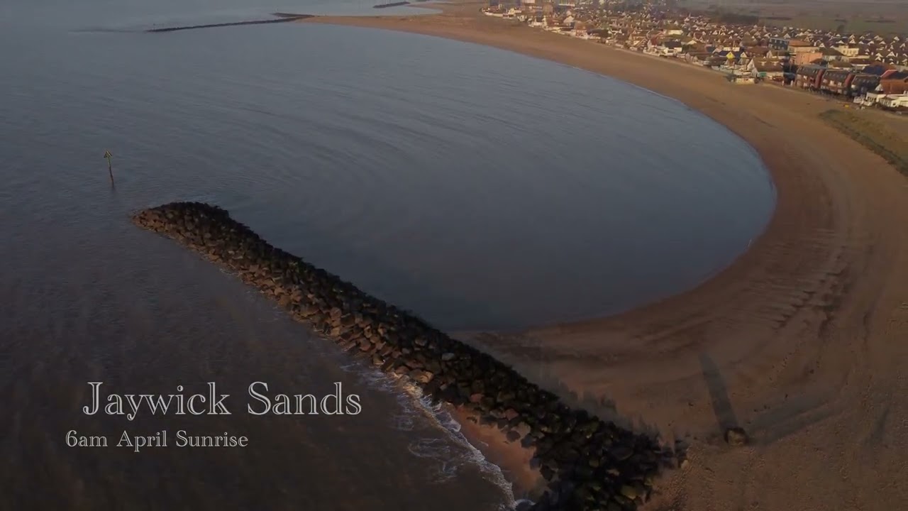 Jaywick Sands **ASMR Beach Relaxing 4K**