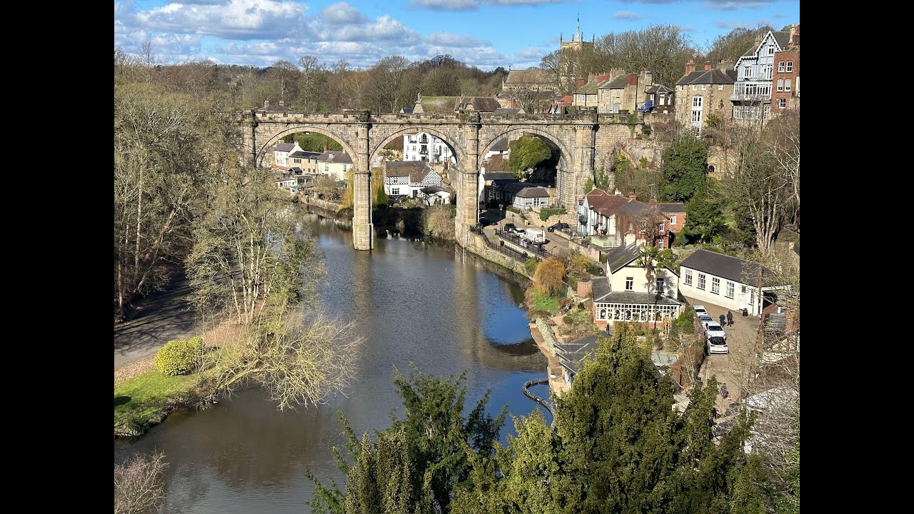 The Stunning Knaresborough Riverside and Castle 4K Drone Feb 2023 YouTube