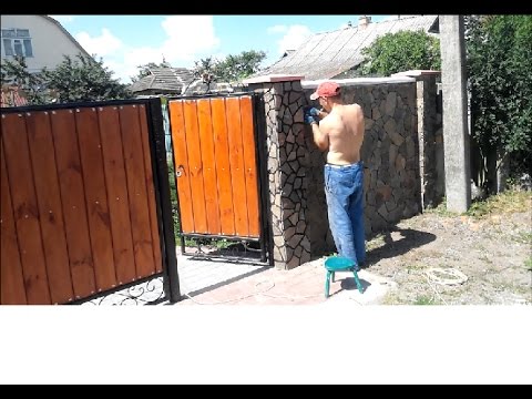 Забор под камень!!