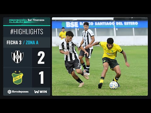 CENTRAL CÓRDOBA 2 - 1 DEF Y JUSTICIA I Resumen del partido I #TorneoProyección Sur Finanzas Clausura