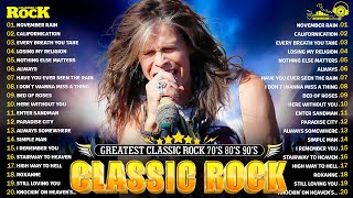 ACDC, Queen, Bon Jovi, Scorpions, Guns N Roses, Aerosmith  Best Classic Rock Songs 80's 90's