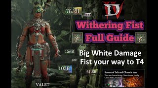 Withering Fist Perfected End Game S10 Spiritborn Build  Guide