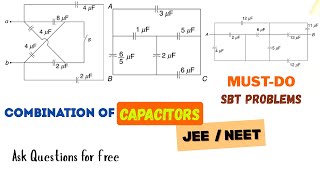 Master Capacitor Circuits in Minutes | SBT Problems Solved with Tricks 🔥| JEE / NEET