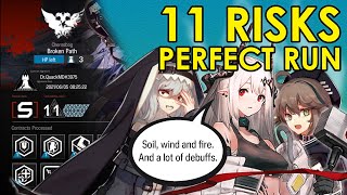 Arknights - Contingency Contract # 3 at Chernobog Broken Path Encore CLEARING ALL 11 RISKS!!!