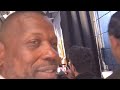 AWKWARD! Deontay Wilder BLANKS Anthony Joshua at Chisora Fight Arrival