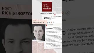 Did ransomware bring down the bond market #cybersecurity #ransomware #securitynews #news