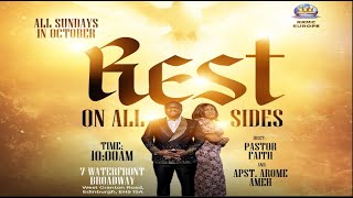 REST ON ALL SIDES || SUNDAY CELEBRATION SERVICE || RRMC EDINBURGH || 19TH OCTOBER 2025