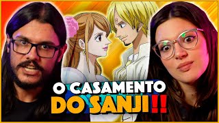 ANA reage ao CASAMENTO DO SANJI em ONE PIECE!