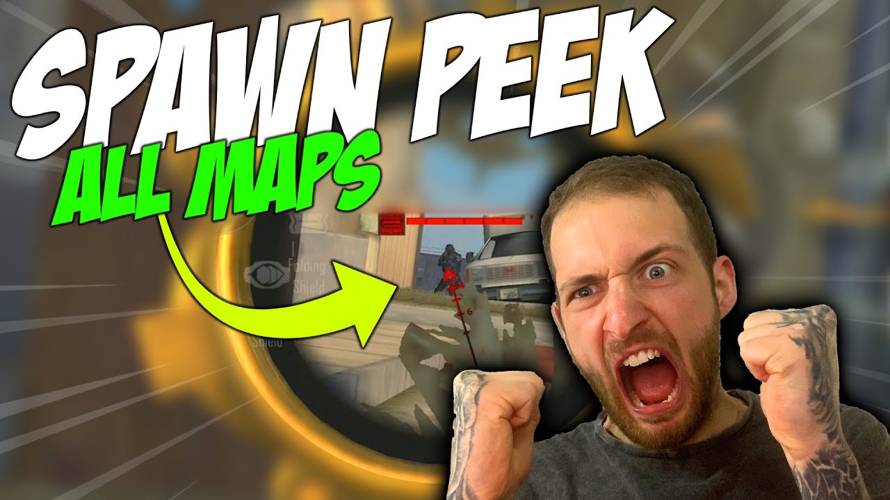 AREA F2 SPAWN PEEK SPOTS + TIPS AND TRICKS (All maps and all of the spawns)