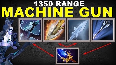 1350 Range 4x Attack Modifier Amazing Carry Drow Ranger | Dota 2 Ability Draft