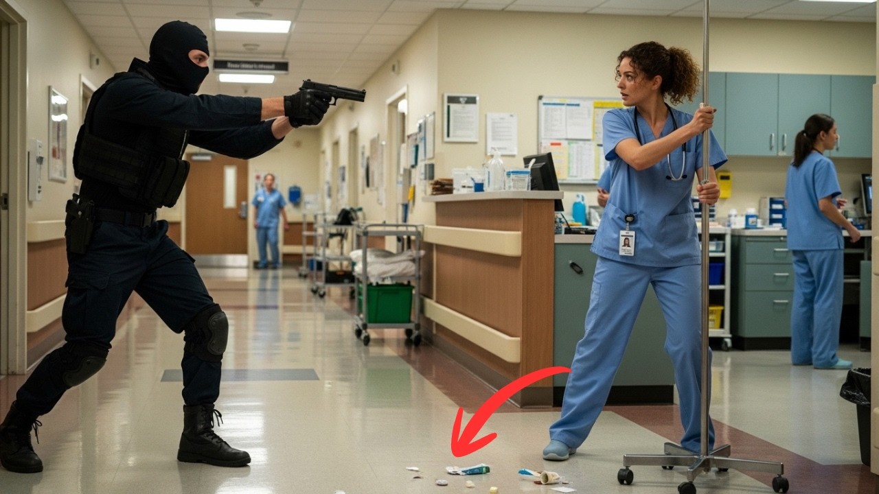 Никто не знал, что тихая ночная медсестра — «зелёный берет», пока не началось вторжение в госпиталь.