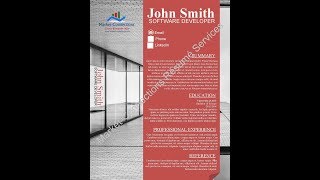 Visual Cv Samples 75 To Choose From Free With Purchase