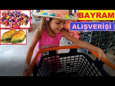 MİGROSTA BAYRAM ALIŞVERİŞİMİZ, eğelenceli çocuk videosu