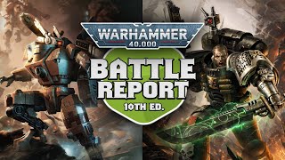 Deathwatch vs T'au Empire Warhammer 40k 10th Edition Battle Report Ep 16