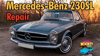 Repair of the Iconic Mercedes from the 1960s