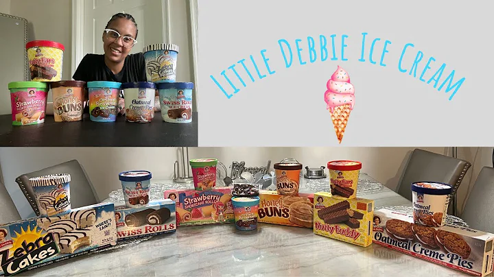 I Tried Little Debbie Ice Cream | Little Debbie Ic...