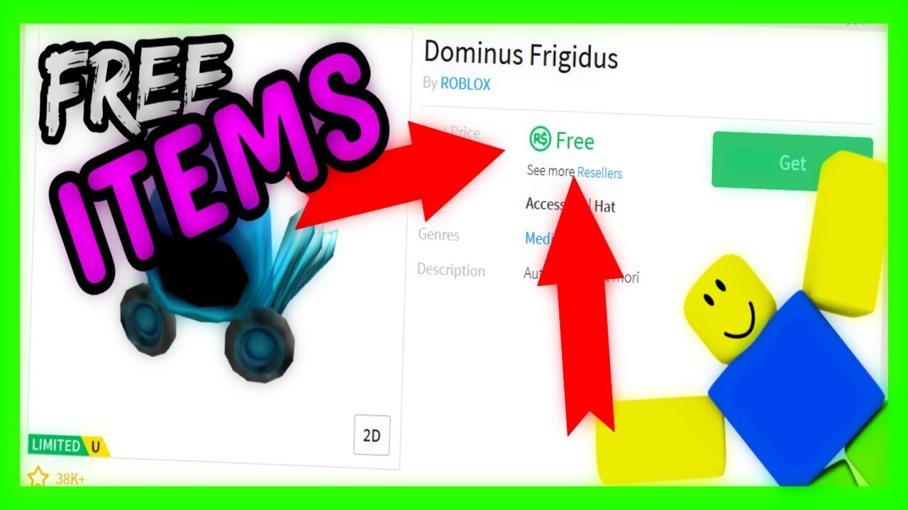 Roblox How To Literally Get Free Items 100 Working Youtube - red line roblox hack free roblox dominus hat