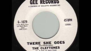 Video thumbnail of "The Cleftones - There She Goes 1961 DooWop"