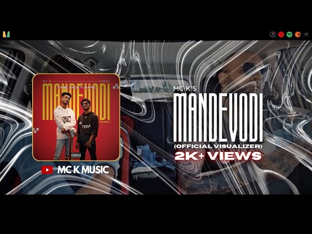 MC K - Mandevodi (Official Visualizer)