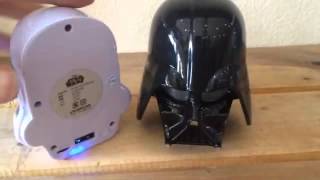 Star Wars Darth Vader Rechargeable Mini Speaker Power Bank DARTH VADER