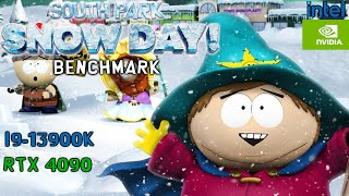 SOUTH PARK: SNOW DAY! Benchmark: Intel Core i9-13900K, NVIDIA RTX 4090 & 64GB DDR5 RAM