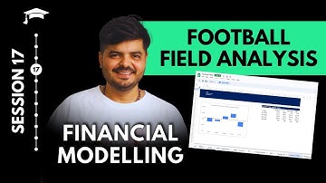 Football Field Analysis | Learn Financial Modeling | Step by Step | Session 17