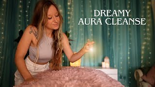 Dreamy Aura Cleansing ASMR 🪐 Slow Hand Movements & Sounds ✨ ASMR Reiki w/The Sacred Flames screenshot 1