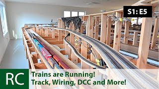S1: E5: Tracklaying, Wiring, DCC and More!