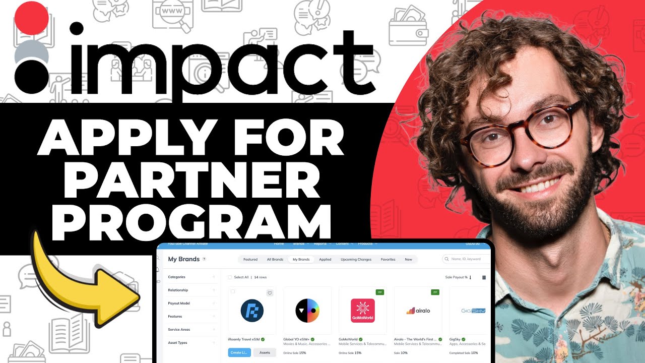 How To Apply For Partner Program on Impact.com - YouTube