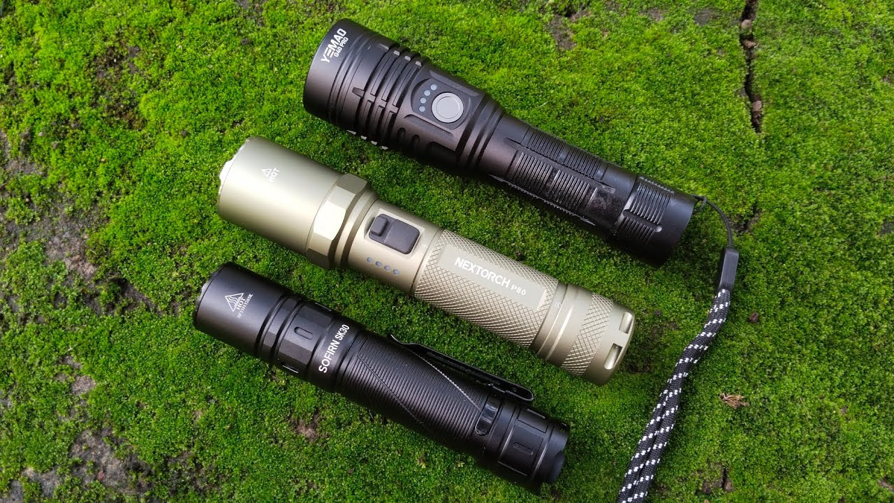 YEMAO G40 PRO VS NEXTORCH P80 VS SOFIRN SK30
