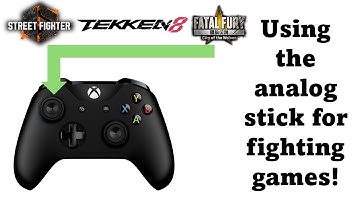 Ergonomic and Low Impact Way to Play Fighting Games (how to use the analog stick)