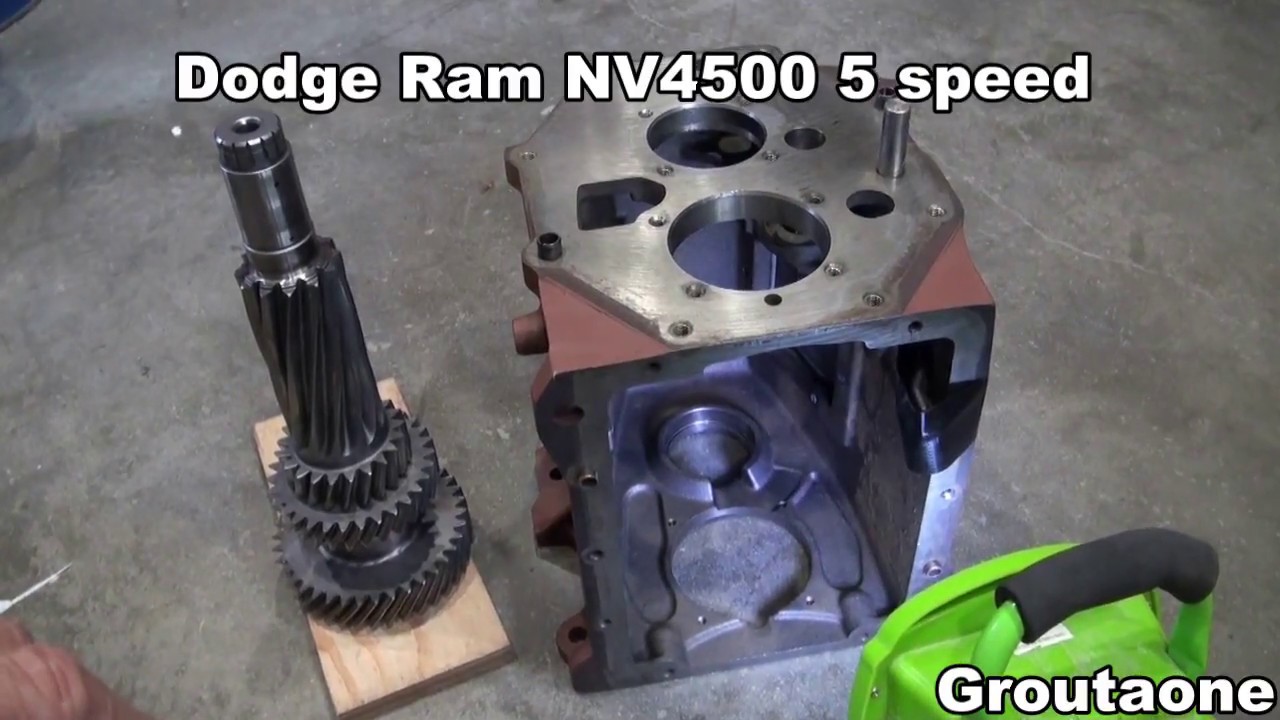 NV4500 Counter Shaft Install And Endplay Adjust YouTube