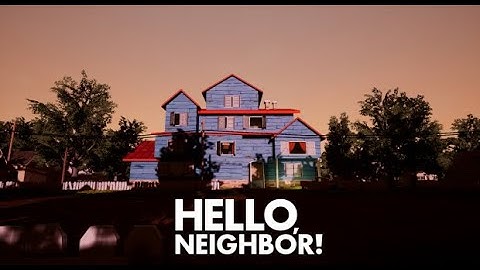 Hello Neighbour: Nostalgia Prototype (Mod) | Full Game Walkthrough | No Commentary