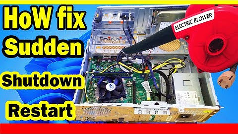 How To Fix Auto Shutdown/Restart Problem On Windows 11/10