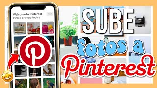 Como subir fotos a Pinterest 📸 |Soy César