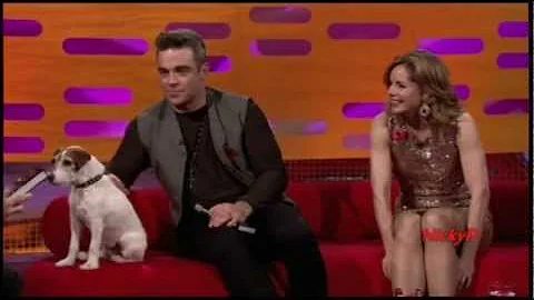 ROBBIE WILLIAMS arrasa no The Graham Norton Show