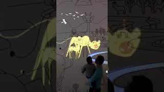 interactive projection for Children's favorite amusement park