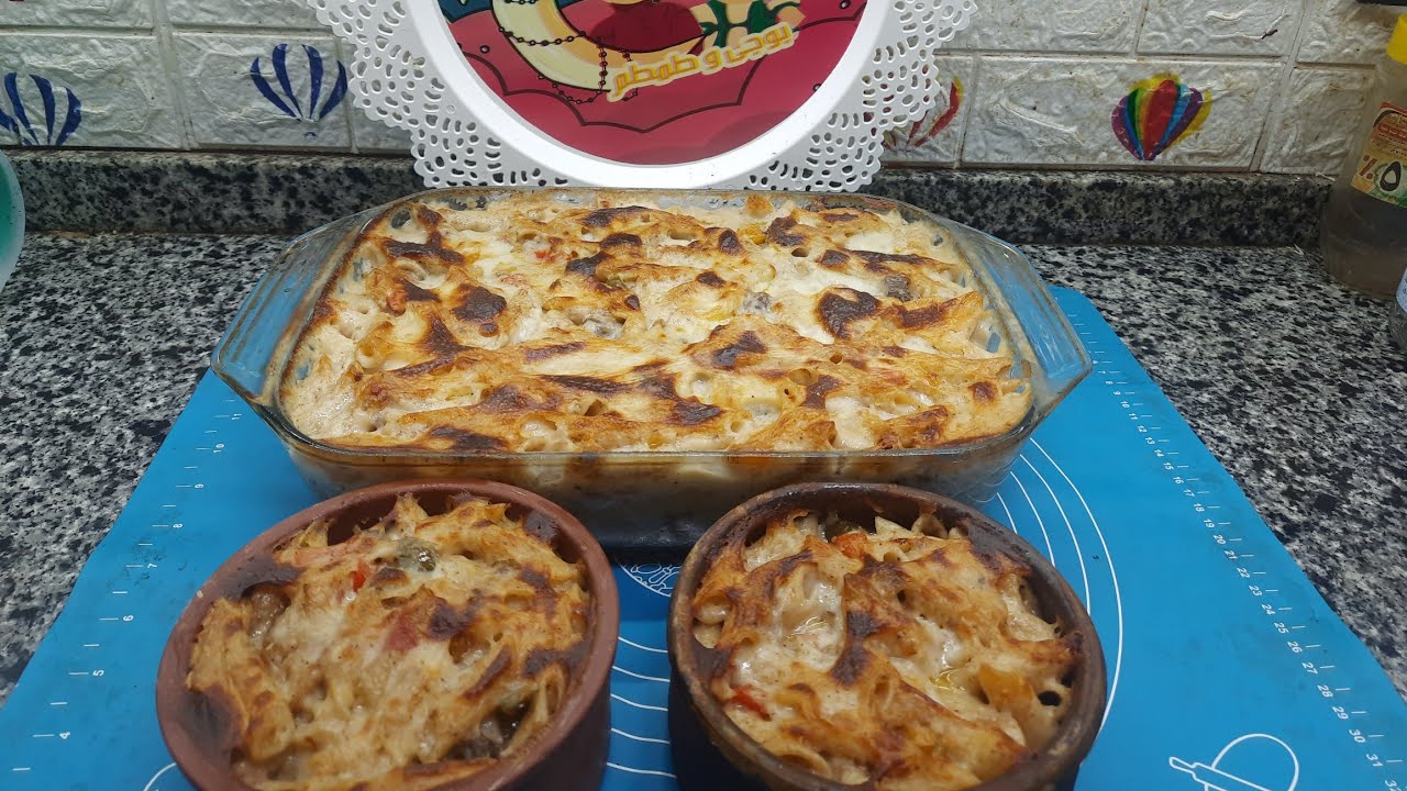 بتفكري تعملى وصفه مختلفه اول يوم رمضان يبقى شوفى الوصفه دى👆#مكرونه_#بشاميل_#بالسجق