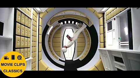 2001: A Space Odyssey (1968) - Space Station to the Moon (The Blue Danube)