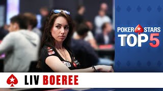 Liv Boeree Top Moments ♠ Poker Top 5 ♠ PokerStars Global