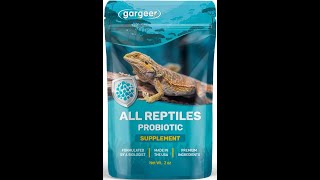 Gargeer Reptile Probiotics. Improve Appetite, Digestion and Boost Immune System