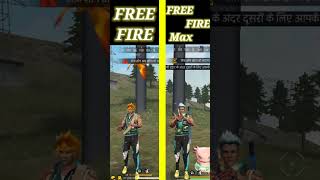 Mushroom Battle Free Fire Vs Free Fire Max Free Fire Video