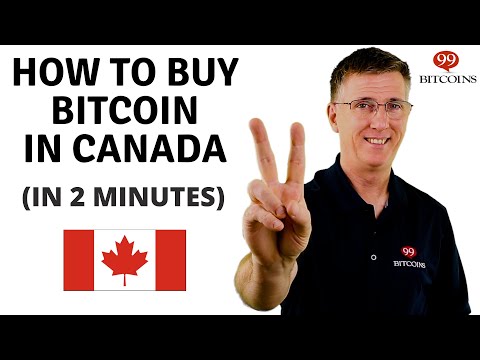 How To Buy Bitcoin In Canada In 2 Minutes (2021 Updated)