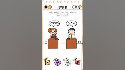 Brain Test 2 Crazy High School Level 16 Walkthrough Solution and Answer By AMQ Gaming