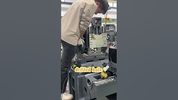 Drill swiss cnc lathe pin holes #swisscnclathe #manufacturer #parts