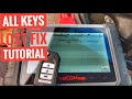 2004-2014 ACURA TL ALL KEYS LOST AUTEL MK808 + USED KEY PROGRAMMING TUTORIAL