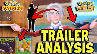 NEW GAMEPLAY, NEW GIMMICK, NEW POKEMON \& MORE! Pokémon Scarlet \& Pokémon Violet NEW TRAILER Analysis